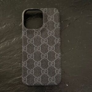 Designer Black Patterned iPhone Case iPhone 14 Pro Max